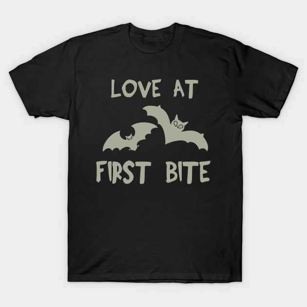 Love At First Bite Halloween T-Shirt by PeppermintClover